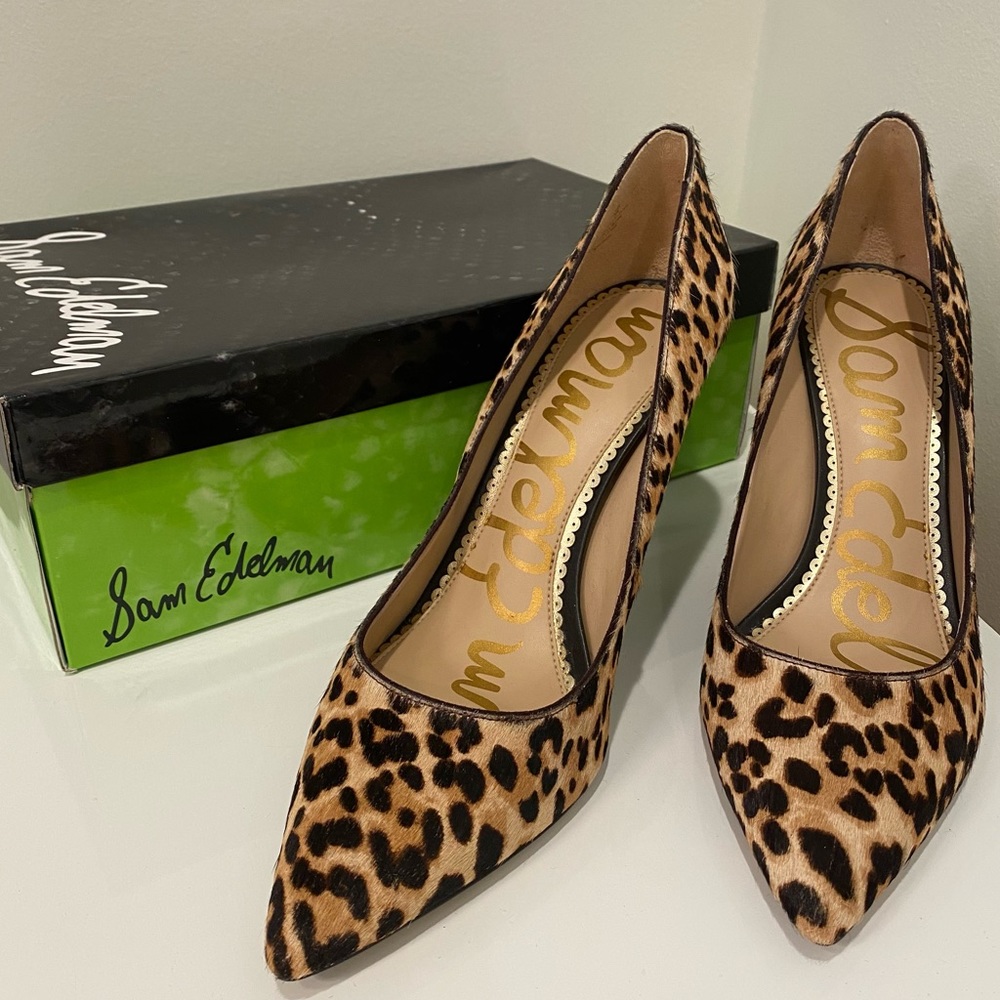Sam Edelman Margie Calf Hair Pumps 9